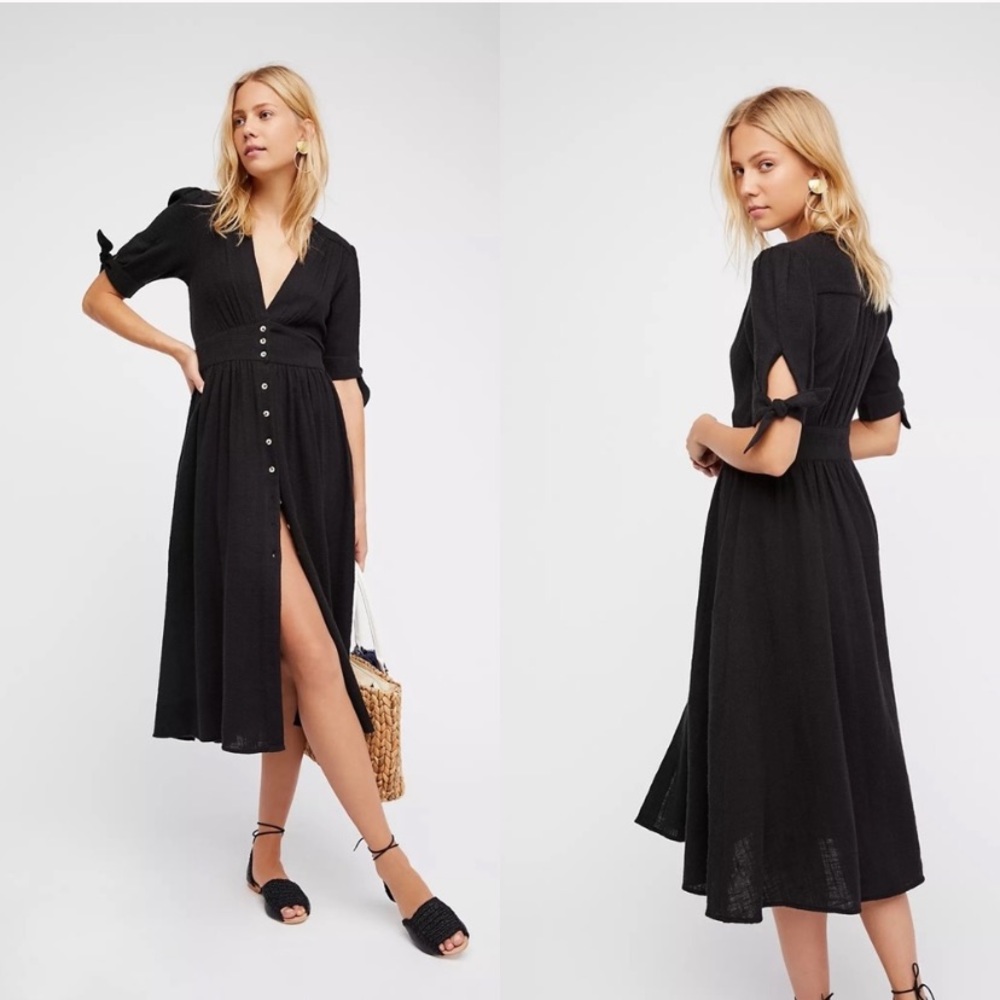 Free people love of my life midi dress